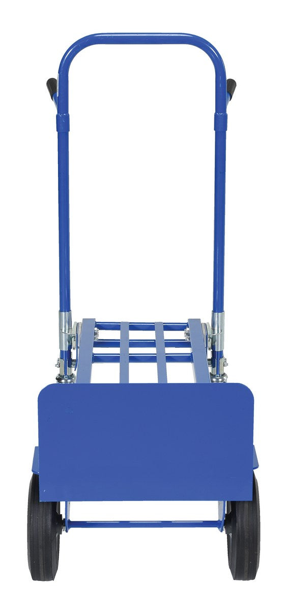 Steel Convertible Hand Truck  500 Lb. Capacity Blue