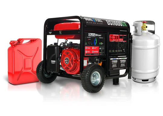 11,000 Watt Dual Fuel Portable DX Generator w/ CO Alert