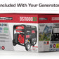 11,000 Watt Dual Fuel Portable DX Generator w/ CO Alert