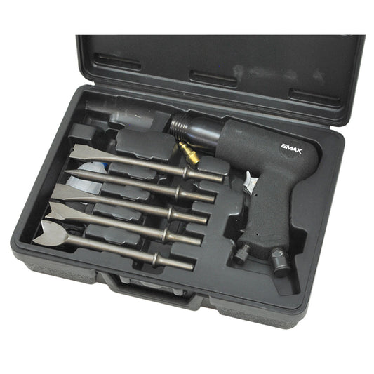 EMAX Air Hammer Kit, Industrial Duty, 9 Piece