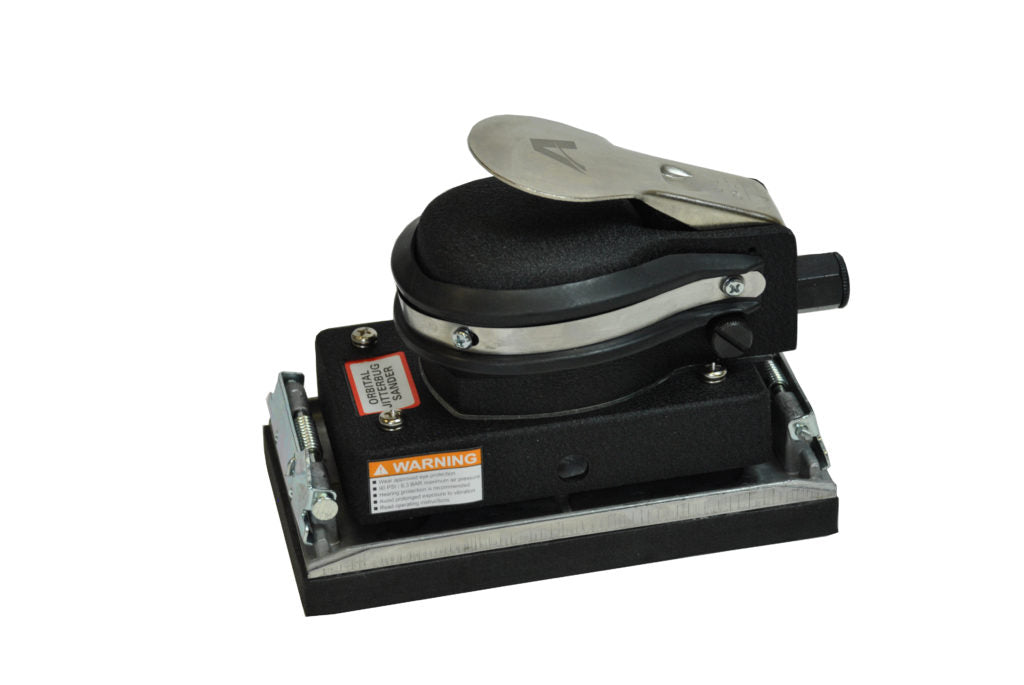 Air Orbital Sander Rectangular Pneumatic Jitterbug Polisher Square ...