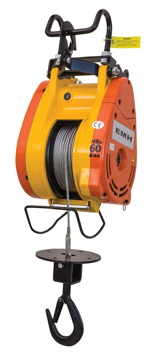 Steel Electric Mini Hanging Cable Hoist 300 Lb.