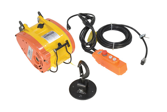 Steel Electric Mini Hanging Cable Hoist 500 Lb.