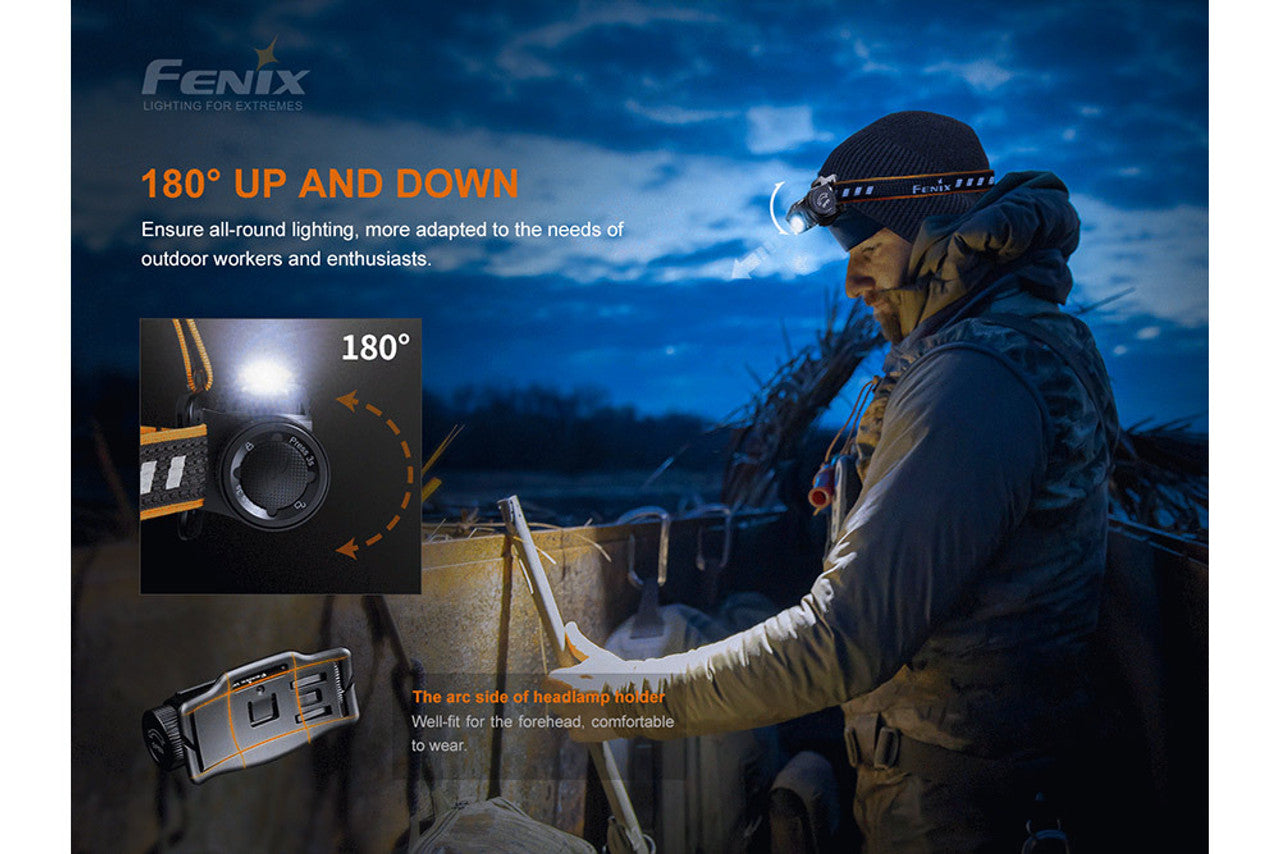 Fenix HM60R Outdoor Headlamp - 1200 Lumens