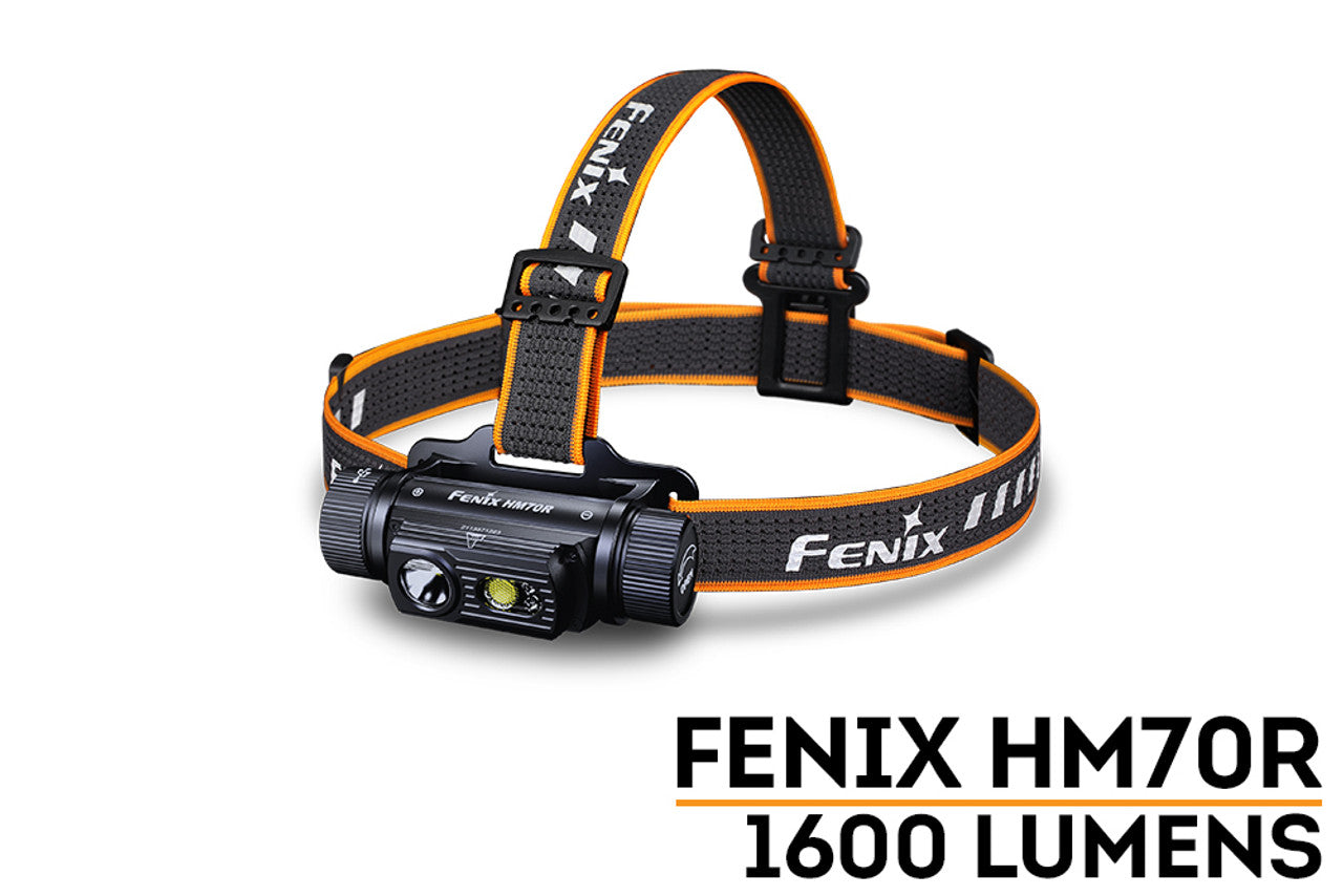 Fenix HM70R 21700 Rechargeable Headlamp - 1600 Lumens