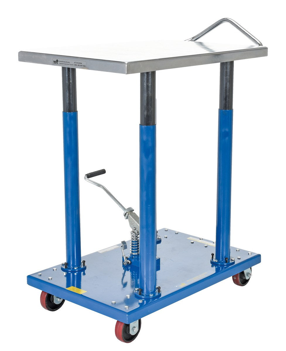 Hydraulic Post Table - 2K LB 24x36 – Welding Equipment Plus LLC