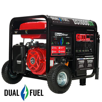 11,000 Watt Dual Fuel Portable DX Generator w/ CO Alert