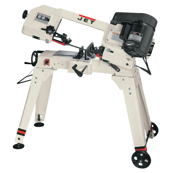 Horizontal/Vertical Bandsaw, Moving Handle, 200 ft/min, 1/2 hp Motor