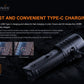 Fenix LR35R Rechargeable Flashlight - 10,000 Lumens