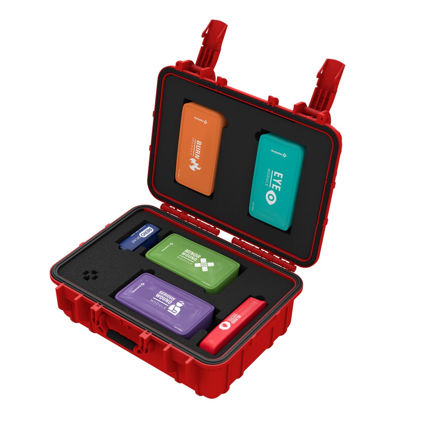 Modulator Trauma Kit with Bleed Control – Rugged Hard Case