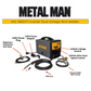 METAL MAN 180A Inverter Dual Voltage MIG Welder