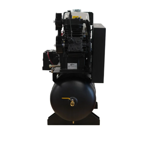 EMAX 26 CFM 30 Gallon Horizontal Air Compressor with 13HP Honda Gas Engine