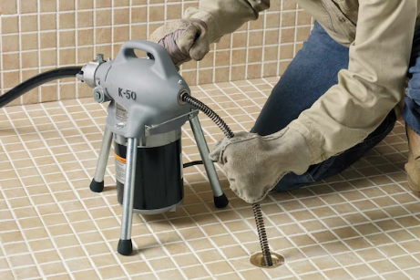 Model K-50-8 Drain Cleaner, 400 RPM, 3/4 in to 4 in Pipe Diameter