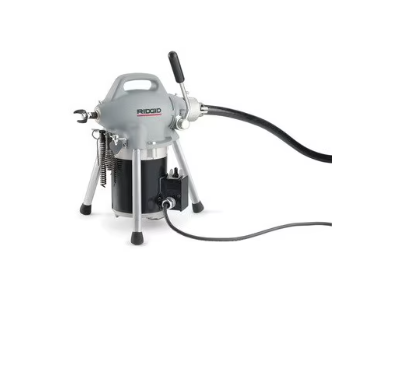 Model K-50-8 Drain Cleaner, 400 RPM, 3/4 in to 4 in Pipe Diameter