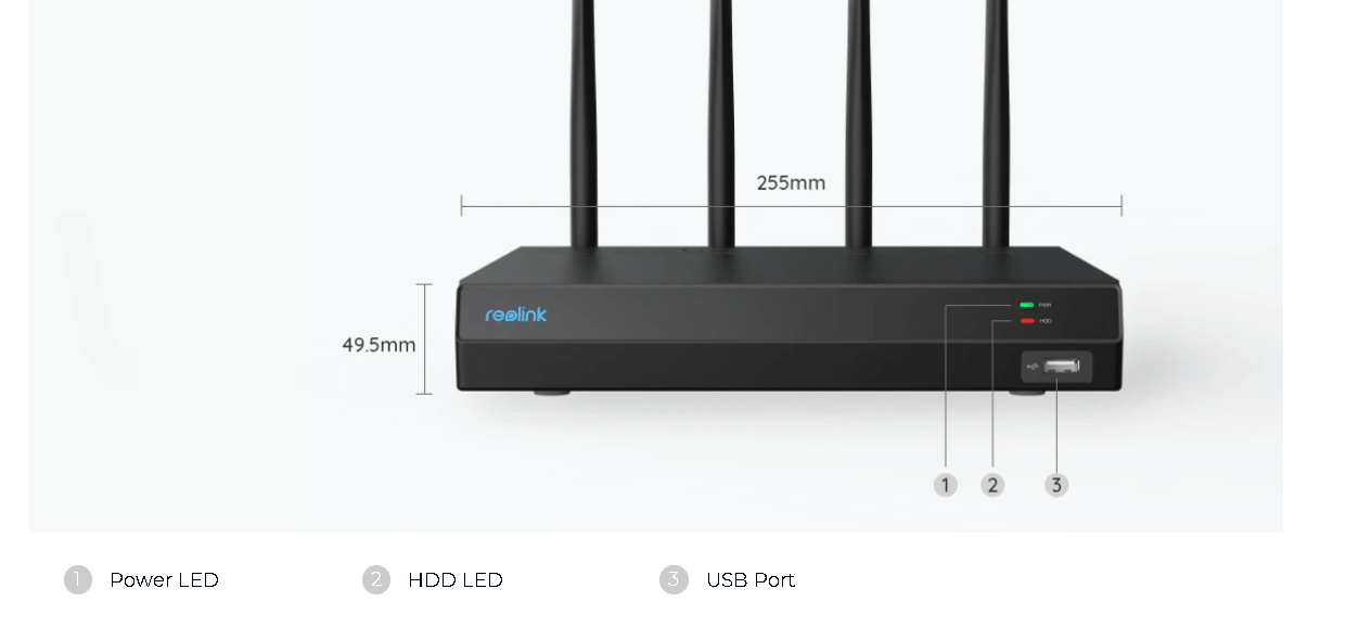 Reolink Smart 2K+ 5MP Wi-Fi Surveillance System