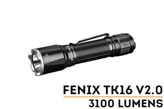 Fenix TK16 V2 Tactical Flashlight - 3100 Lumens