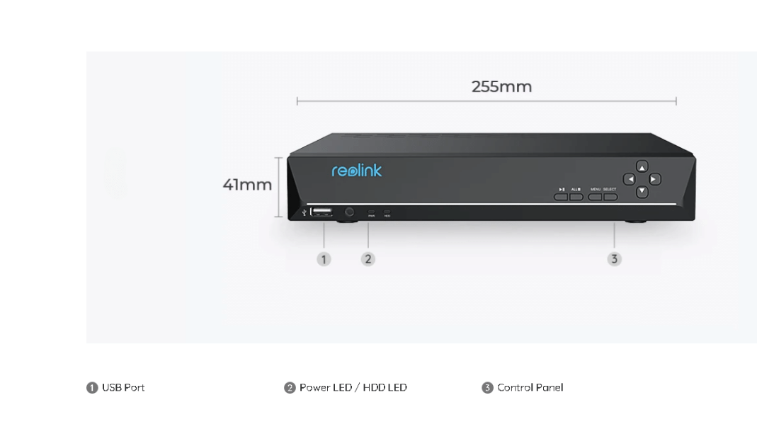 Reolink 4K Smart PoE Camera System with 5X Optical Zoom & Spotlights