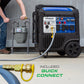 11,000 Watt Portable Tri Fuel Inverter Generator - Quiet, Low THD