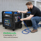 11,000 Watt Portable Tri Fuel Inverter Generator - Quiet, Low THD