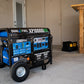 10,000 Watt Dual Fuel Portable HX Generator w/ CO Alert