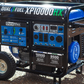 10,000 Watt Dual Fuel Portable HX Generator w/ CO Alert