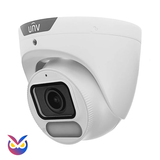 OwlView 4MP Wise-ISP Turret IP Security Camera with a 2.8mm Fixed Lens