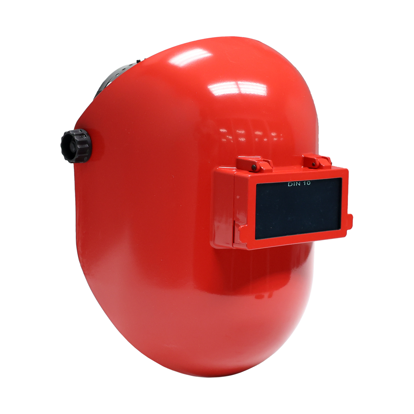 Armour Guard Sugar Scoop Red Pipeliner Fiberglass Welding Helmet With Flip