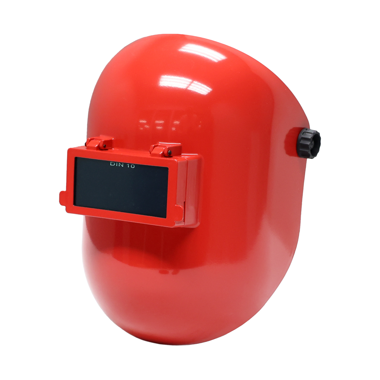 Armour Guard Sugar Scoop Red Pipeliner Fiberglass Welding Helmet With Flip