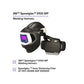 Adflo™ PAPR HE System with 3M Speedglas™ Welding Helmet 9100 MP, 37,1101-30iSW, Incl Kit/9100XXi Lens/HE Filter