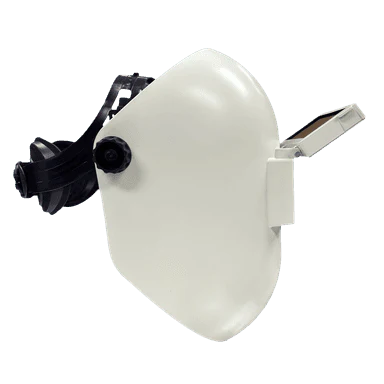 Armour Guard Sugar Scoop 2 x 4.25" White Fiberglass Welding Helmet